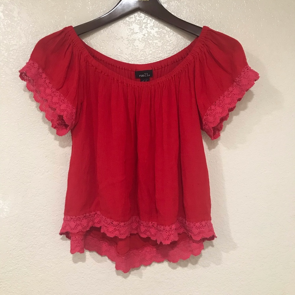 Red shirt